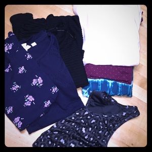 Bundle of 6 XL blouses + sports bra | crazy deal!